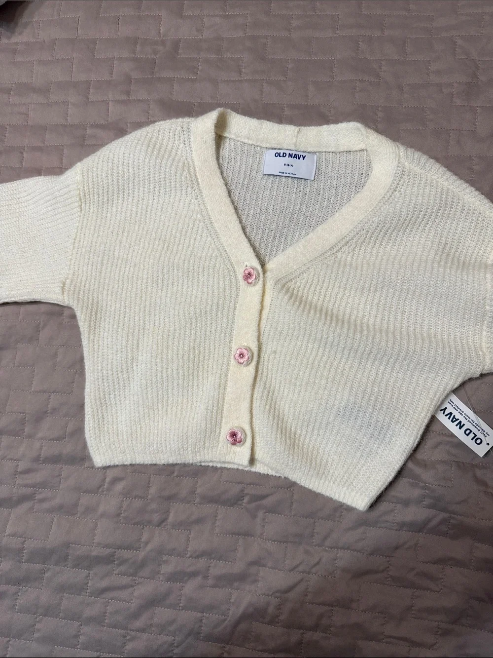 Girls Old Navy Lot with Cropped Cardigan and a Strawberry sweatshirt